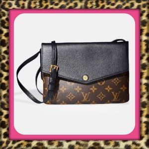 👑AUTHENTIC Louis Vuitton Twice/Twinset Crossbody bag